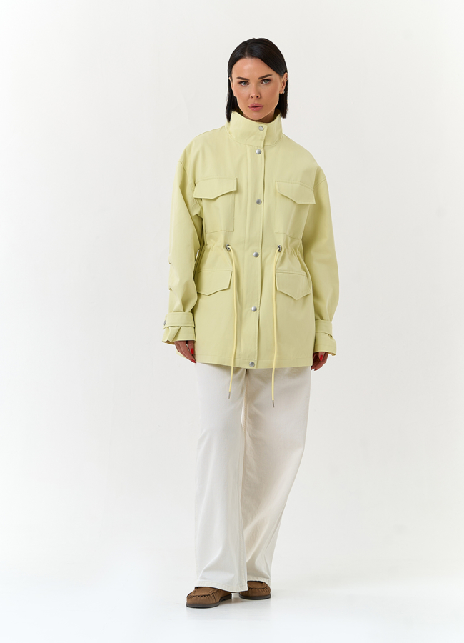 Женская ветровка с воротником стойкой модель № 33090 в кредит