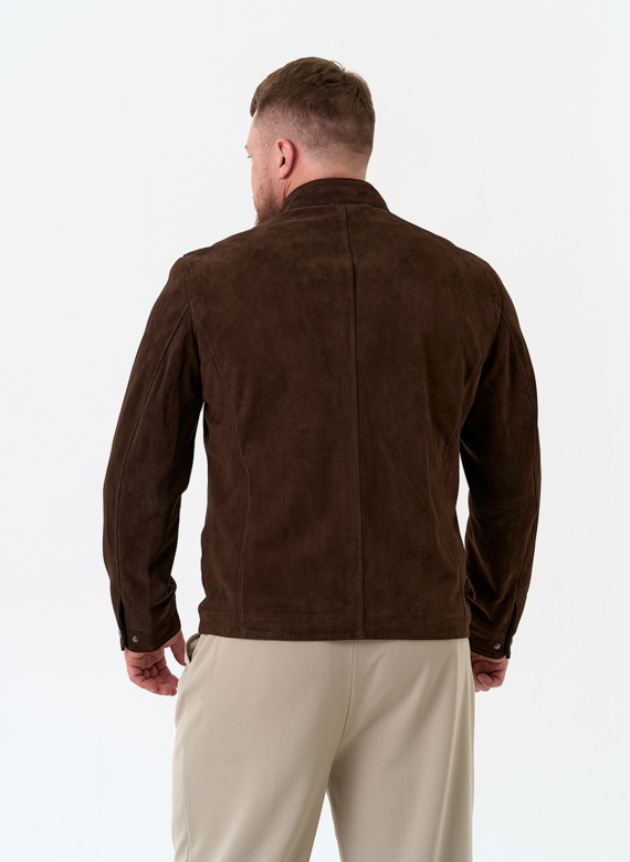 Мужская куртка из натуральной замши