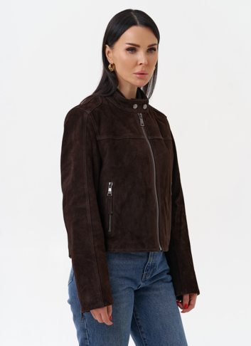Женская куртка из замши