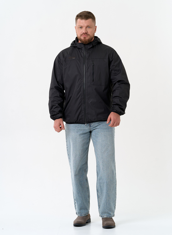 Мужская куртка с капюшоном