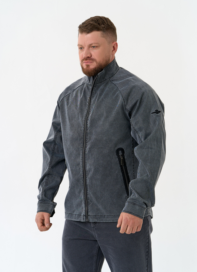 Мужская джинсовая куртка модель № 27271 универмаг малина