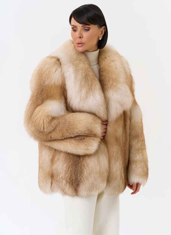 Куртка из лисы