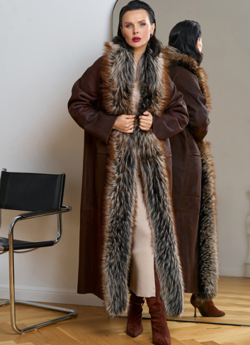 Женская дубленка из овчины Cortos