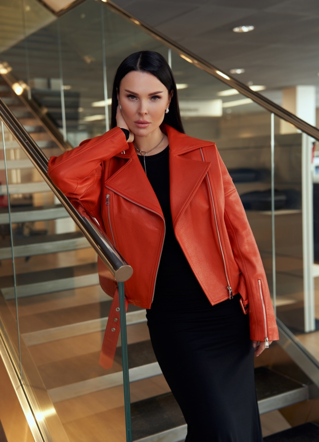 Кожаная куртка 