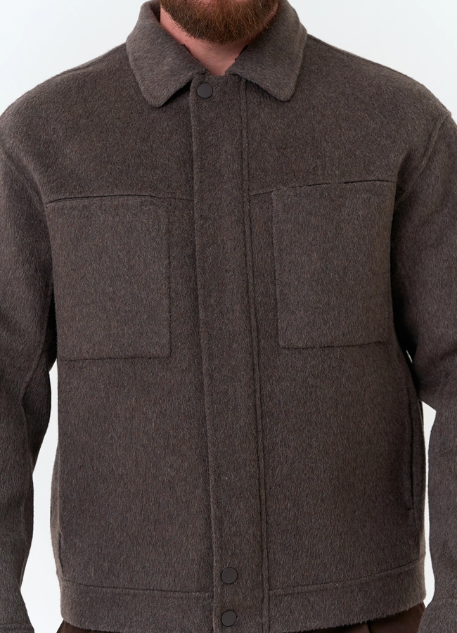 Мужское пальто модель № 33404 универмаг малина фото