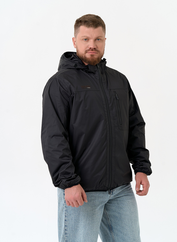 Мужская куртка с капюшоном