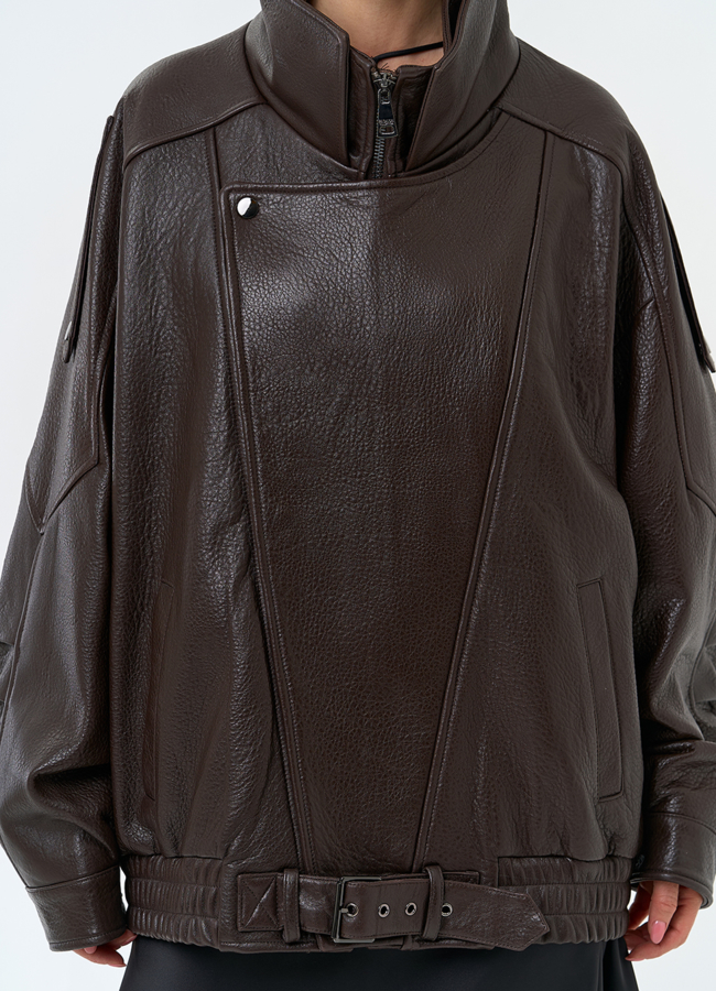 Женская куртка из натуральной кожи модель № 31397 универмаг малина