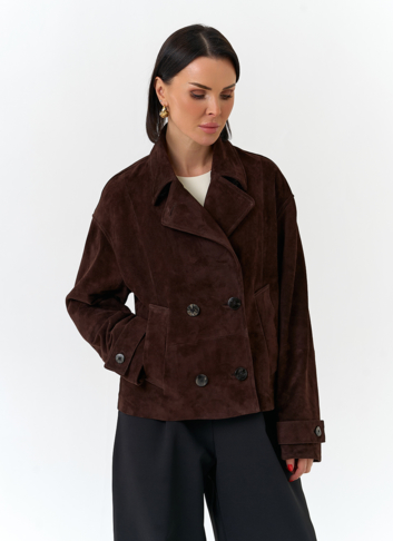 Женская куртка из натуральной замши